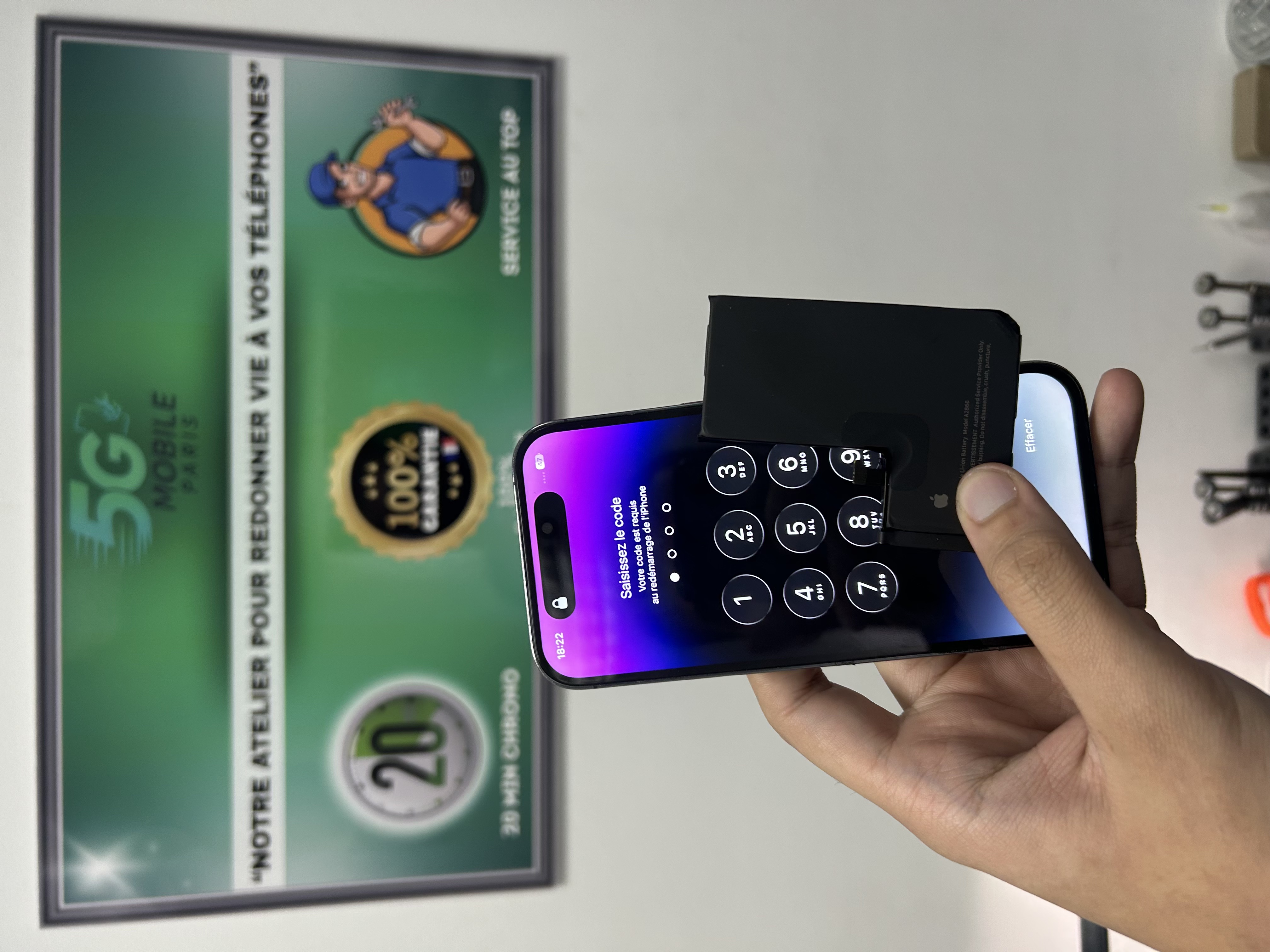 Fondateur 5G Mobile Paris – expert réparation téléphone Paris 13